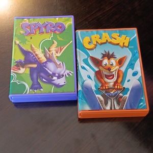 CRASH BANDICOOT AND SPYRO VIDEO GAMES